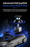 Manette de jeu mobile avec joystick à effet Hall et moteur de vibration pour Nintendo Switch, PS4, tablette PC, iOS, Android
