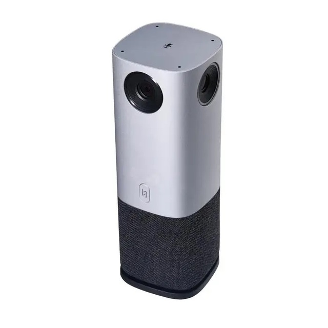 Tongveo 4K 360 Degree AI Auto Tracking All in One Webcam With 4XCams 4XMics and 1XFull Range Speaker