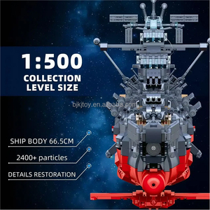 Jie Star 58278 2026 Moc 1:500 Modello di Nave da Guerra, Set di Costruzioni <span class=keywords><strong>Militari</strong></span> in Mattoncini, Giocattoli Fai-da-Te per Bambini - Product Image 3