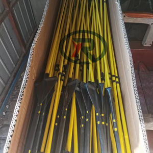 เสาไฟเบอร์กลาส1.50เมตรปรับแต่งได้สำหรับรั้วไฟฟ้าทำจาก3D หนามโลหะ - Product Image 1