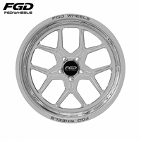 Jantes tout-terrain forgées 5x5.5 5x150 5x127 de 22, 24, 26, 28, 30 pouces à déport négatif et concave profond pour Toyota Tundra Land Cruiser