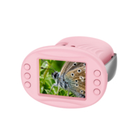 Microscope numérique pour enfants avec écran IPS de 2,4 pouces, zoom 1000X, rechargeable par type-C, pour l'apprentissage des enfants