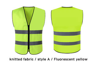 <span class=keywords><strong>Veste</strong></span> réfléchissante en polyester 100% réfléchissante publique personnalisée Gilet réfléchissant haute visibilité Gilet de cyclisme de nuit - Product Image 5