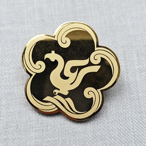 Op maat gemaakte roestvrijstalen naamplaatjes, laser gegraveerd, UV 24K goud elektrolytisch verguld, premium gouden metalen badge voor mode. - Product Image 4