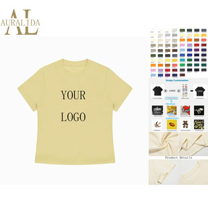 เสื้อยืดแขนสั้นทรงสลิมลำลองสำหรับผู้หญิง, เสื้อลายฮวงจุ้ยย้อนยุคผ้าย้อมย้อมใหม่ฤดูใบไม้ผลิฤดูร้อน - Product Image 1