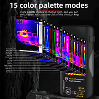 SH9 High-resolution Thermal Imager 320x428 Pixels <60mk Sensitivity Adjustable Emissivity + 20000 Word Multimeter Touch Screen