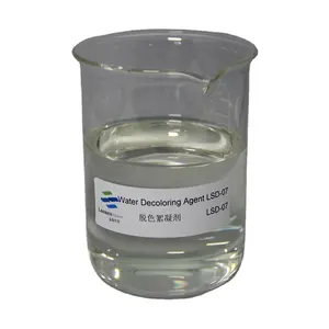 Water Decoloring Agent Domestic Sewage Flocculant Resist Chlorine Degradation Fluid Solid Liquid Separation