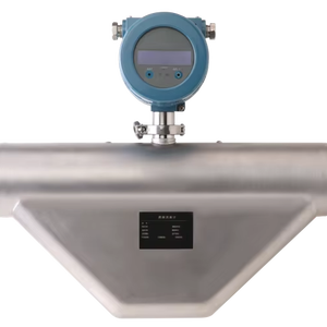 Débitmètre massique Coriolis pour liquides à haute viscosité et gaz, affichage numérique en acier inoxydable, support OEM - Product Image 1