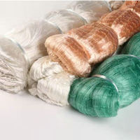 Filet de pêche en nylon monofilament de haute qualité, 100 mètres, double nœud, filet à branchies, filet de lancer, en provenance de Chine, matériau PA