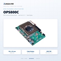 Module informatique OPS DDR5 4K 8K 144Hz HD 2.1 Triple Affichage Triple Écran Tableau Blanc Interactif PC pour Affichage Numérique