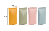Sac de rangement pour lunettes rectangulaires, résistant à la pression, portable, lunettes de soleil, fermeture automatique, clip élastique, boîte de rangement, sac de rangement pour lunettes