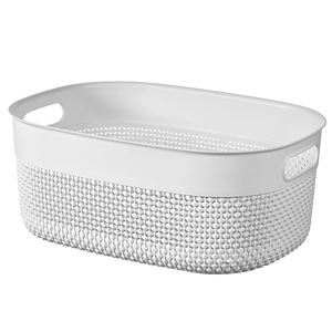 CURVER FILO BASKET 12LT 38X28.5X15CM BLANC PANIER EN PLASTIQUE MULTIPROPOSE - Product Image 1