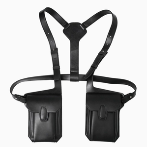 Medieval Steampunk <strong>Leather</strong> <strong>Harness</strong> Holster Bag Adjustable Utility Shoulder Belt Phone Case Wallet Pocket Pouch Men Women Belt - Product Image 3