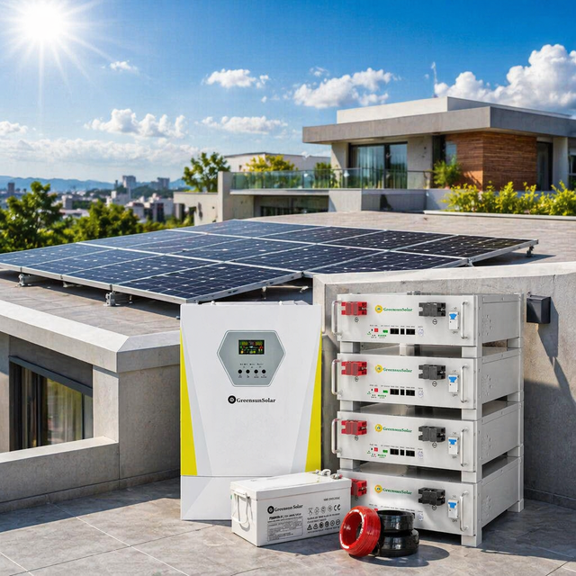 Solar Energy System 20KW off Grid with Free Installation Service Complete Model