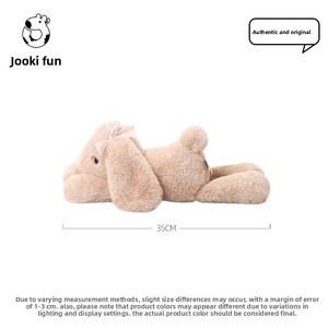 Divertente Peluche Coniglio Jimny, Simpatico Pupazzo Ultra-Morbido in Cotone PP, Compagno di Coccole 31cm-50cm per la Nanna, Regalo di Compleanno - Product Image 4
