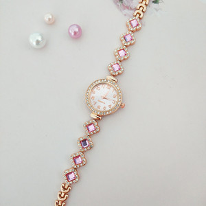 Reloj de pared de lujo ensemble montres ET Vòng đeo tay Pour Femme acier inoxydable fille personnalisables Avec logo đồng hồ đeo tay - Product Image 4