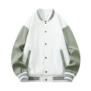 Primavera estate giacca da Baseball taglie forti per ragazzi giacca da Baseball <span class=keywords><strong>piatte</strong></span> con scollo a V con stampa in <span class=keywords><strong>pile</strong></span> cappotto più spesso - Product Image 5