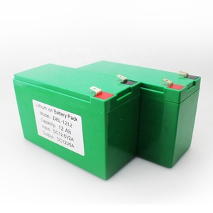 Mini Batería Recargable de Litio de 12v, Paquete de Baterías de 12V 12AH 18650, Tamaño Pequeño, Alta Capacidad, Grado A, Batería 18650 Aceptable DL-1 - Product Image 4