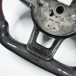 Volante personalizzato privato in fibra di carbonio per Volkswagen <span class=keywords><strong>Golf</strong></span> <span class=keywords><strong>7</strong></span> GTI accessorio per VW <span class=keywords><strong>Golf</strong></span> <span class=keywords><strong>7</strong></span> MK7 - Product Image 3