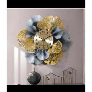 Gran Reloj de pared de Metal personalizado para el hogar moderno, sala de estar, decoración de lujo, producto a granel hecho a mano - Product Image 2