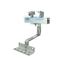 Rail de montage de panneaux solaires anti-corrosion en aluminium 6005-T5, rails de montage solaires en aluminium anodisé