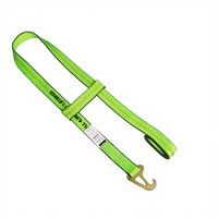 Sangle de levage robuste avec crochet à ressort et cliquet pour sangle de panier à pneus Jerr-Dan MPL Element