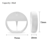 Mini flacon vaporisateur de parfum de poche 30 ml, conteneur de voyage portable, impression personnalisée, marquage à chaud, emballage cosmétique