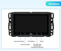 Lecteur DVD de voiture 7009Q9Max, prix d'usine, lecteur multimédia de voiture avec prise en charge BT et USB, navigation pour GMC