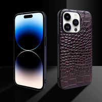 Haute qualité pour iphone 14pro Max étui de téléphone en cuir véritable iphone 13 12 14 15 16 Pro Max étui TPU + étui de téléphone en cuir personnalisé