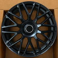 Jantes en alliage en stock 20x8.5 20x9.5 pouces 5x112 noir mat pour Mercedes W124 W210 W211 W212 W213 W140 W220 W221 W222