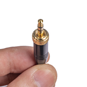 Câble adaptateur audio 3,5 mm mâle vers femelle AUX tressé court d'extension - Product Image 4