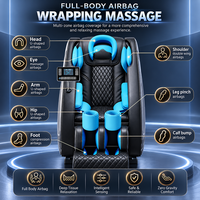 Silla de Masaje de Cuerpo Completo Zhipin, Nueva, con Control Remoto, Gravedad Cero, OEM Premium Malasia, con Control por Voz, Venta al Por Mayor