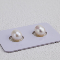 Perles d'eau douce naturelles, forme de riz, blanches, qualité AAAA, 8,5-9 mm, perles en vrac pour la fabrication de bijoux