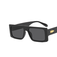 Nouvelles arrivées Lunettes de soleil rétro de luxe pour femmes avec logo personnalisé Petites lunettes de soleil carrées classiques