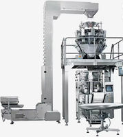 Verticale verpakkingsmachine en gecombineerde elektronische weegschaal verticale korrelverpakkingsmachine