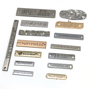 El fabricante se especializa en etiquetas de hardware de metal Ropa personalizada Sombreros Material de aleación de zinc Marcas y logotipos - Product Image 2