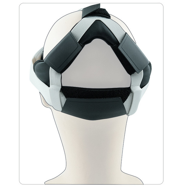 New Arrival Comfortable VR Head Strap Heat Dispatch Adjustable PU Head Band for Meta 3