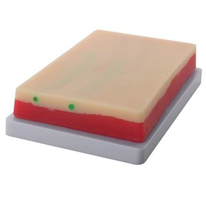 चिकित्सा विज्ञान सिलिकॉन इंजेक्शन प्रशिक्षण त्वचा पैड नरम इंजेक्शन प्रशिक्षण त्वचा मॉडल, जहाजों के साथ उप-कटेटेटियल इंजेक्शन प्रशिक्षण त्वचा मॉडल - Product Image 1