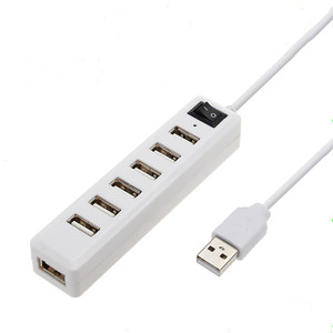 <span class=keywords><strong>2026</strong></span> Jmax 팩토리 고속 7포트 USB 2.0 허브 (PC용) - Product Image 1