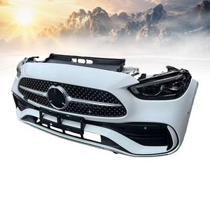 Parachoques Delantero de Plástico ABS para <span class=keywords><strong>Mercedes</strong></span>-Benz Clase C W206 <span class=keywords><strong>C250</strong></span>, con Tornillos, Ajuste Universal, 1 Año de Garantía - Product Image 1