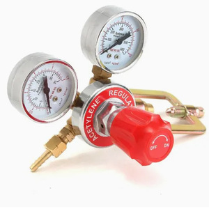 Válvula reductora de presión de acetileno, dispositivo reductor de presión de nitrógeno, manómetro reductor de presión de oxígeno (Ace/L.G.P/Oxígeno Gas) - Product Image 2