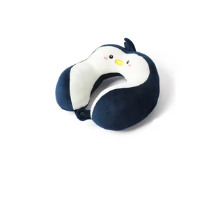 Oreiller en peluche doux en forme de U, dessin animé mignon, oreiller de cou en coton PP, personnalisation, vente en gros d'usine professionnelle, 28*28*10cm, 8 ans et plus - Product Image 1