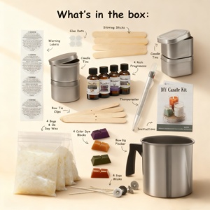 Kit de Inicio Profesional para Hacer Velas Ecológicas, Herramientas para Hacer Velas Hechas a Mano, Juego Completo - Product Image 2