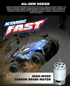 थोक 1/18 पूर्ण पैमाने 4wd ट्रक उच्च गति 35 किमी/घंटा रेडियो नियंत्रण रेसिंग कार बच्चों के लिए सिमुलेशन वाहन - Product Image 2