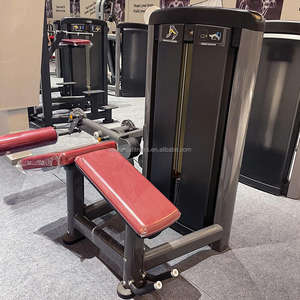 Alat Latihan Fleksi dan Ekstensi Paha dengan Beban Pin yang Dapat Disesuaikan, Peralatan Gym dengan Tumpukan Beban, Konstruksi Logam yang Tahan Lama - Product Image 4