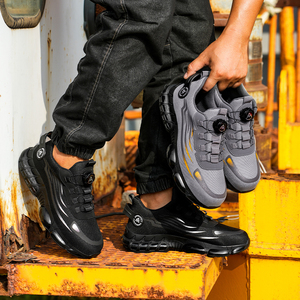 Bottes de sécurité basses unisexe OEM respirantes, anti-perforation, antidérapantes, pour le travail, le sport d'hiver, en <span class=keywords><strong>fourrure</strong></span>, daim et toile - Product Image 5