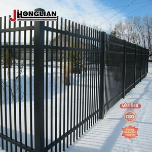 Clôture en acier zinc ornemental pour jardins résidentiels - Product Image 2
