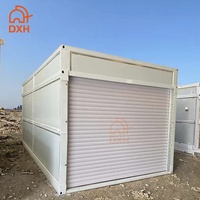 Daxiang Fournisseur En Gros Extérieur Jardin Télécommande Porte Pliable Parking Pliant Conteneur De Voiture Garage Fabriqué en Chine