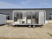 Maison préfabriquée modulaire Apple Cabin, directement de l'usine, capsule mobile personnalisée Apple Pod pour bureau, glamping et hôtel dans les zones touristiques