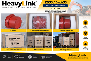 ชุดเกียร์ทดรอบเดินหน้า Hitachi ZX55 Zaxis55 รุ่น MAG-33VP-550F-6 0732201 อะไหล่รถขุด - Product Image 5